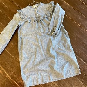 Crewcuts chambray dress Size 10
